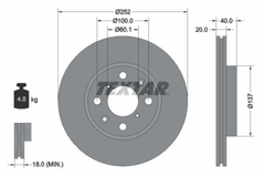 2x Bremsscheibe Vorderachse für OPEL SUZUKI GERMAN E CARS AGILA SPLASH SWIFT