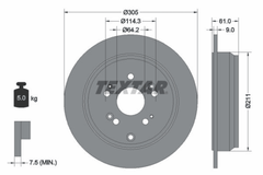 2x Bremsscheibe Hinterachse für HONDA CR-V II III IV