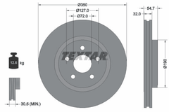 2x Bremsscheibe Vorderachse für DODGE JEEP DURANGO GRAND CHEROKEE IV VAN