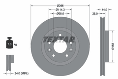 2x Bremsscheibe Vorderachse für NISSAN RENAULT LEAF QASHQAI II SUV X-TRAIL III