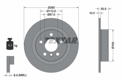 2x Bremsscheibe Hinterachse für BMW MINI 1 2 Active Tourer Gran Coupe i3 X1 X2