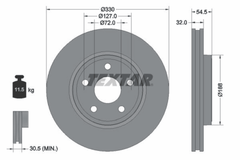 2x Bremsscheibe Vorderachse für DODGE JEEP DURANGO GRAND CHEROKEE IV VAN