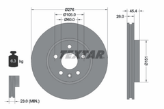 2x Bremsscheibe Vorderachse für OPEL AMPERA-E ASTRA K Sports Tourer