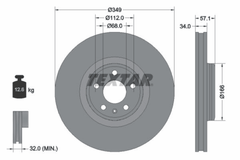 2x Bremsscheibe Vorderachse für AUDI VW A4 Allroad B9 Avant A5 Sportback