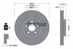 2x Bremsscheibe Vorderachse für FORD USA GALAXY III S-MAX EDGE