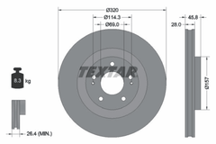 2x Bremsscheibe Vorderachse für MITSUBISHI ECLIPSE CROSS OUTLANDER III Van