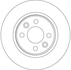 2x Bremsscheibe Vorderachse für RENAULT DACIA SMART LOGAN I LOGAN/STEPWAY II