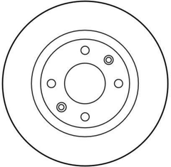 2x Bremsscheibe Vorderachse für CITROËN PEUGEOT BERLINGO / FIRST