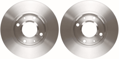 2x Bremsscheibe Vorderachse für CITROËN PEUGEOT XSARA Break Coupe 206+ 206