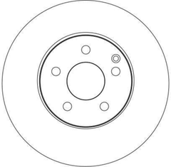 2x Bremsscheibe Vorderachse für MERCEDES-BENZ E-KLASSE T-Model