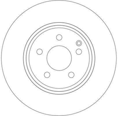 2x Bremsscheibe Vorderachse für MERCEDES-BENZ CLS E-KLASSE T-Model