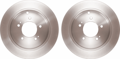 2x Bremsscheibe Hinterachse für HYUNDAI KIA ix35 SANTA FÉ I TRAJET TUCSON