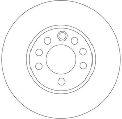 2x Bremsscheibe Vorderachse für FIAT OPEL SAAB CADILLAC CROMA Kasten/Kombi