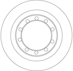 2x Bremsscheibe Vorderachse für RENAULT TRUCKS MASCOTT Kasten
