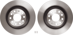 2x Bremsscheibe Hinterachse für AUDI A6 C6 Avant