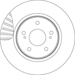 2x Bremsscheibe Vorderachse für HONDA CR-V III IV