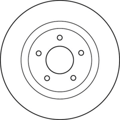 2x Bremsscheibe Vorderachse für NISSAN JUKE QASHQAI / +2 I X-TRAIL II VAN