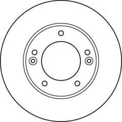 2x Bremsscheibe Vorderachse für KIA SORENTO I
