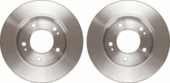 2x Bremsscheibe Hinterachse für HYUNDAI KIA ix20 VENGA Hatchback Van