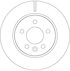 2x Bremsscheibe Vorderachse für VW AMAROK Pritsche/Fahrgestell