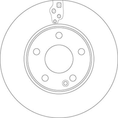 2x Bremsscheibe Vorderachse für MERCEDES-BENZ A-KLASSE B-KLASSE Sports Tourer