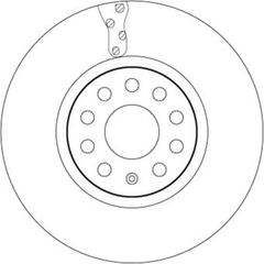 2x Bremsscheibe Vorderachse für SEAT SKODA VW ALHAMBRA VAN KODIAQ I SHARAN