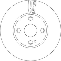 2x Bremsscheibe Vorderachse für MAZDA 2 Schrägheck MX-5 RF Targa IV