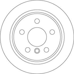 2x Bremsscheibe Hinterachse für MINI Cabriolet