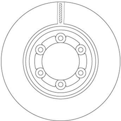 2x Bremsscheibe Vorderachse für ISUZU D-MAX I Pritsche/Fahrgestell II