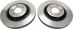 2x Bremsscheibe Vorderachse für HYUNDAI KIA i20 III i40 I CW ix35 KONA NEXO