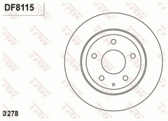 2x Bremsscheibe Hinterachse für MAZDA 6 Kombi Stufenheck