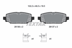 Bremsbelagsatz Scheibenbremse Hinterachse für JEEP WRANGLER IV