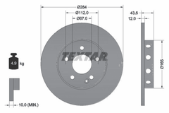 2x Bremsscheibe Vorderachse für MERCEDES-BENZ C-KLASSE