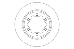 2x Bremsscheibe für VW MAN