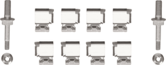 Bremsbelagsatz Scheibenbremse Hinterachse für OPEL CORSA D Kasten/Schrägheck