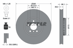 Bremsscheibe Vorderachse links für BMW TOYOTA ALPINA 2 Coupe 3 Touring 4 Gran