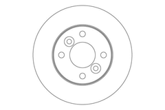 2x Bremsscheibe Vorderachse für DACIA SPRING