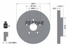 2x Bremsscheibe Vorderachse für BYD DOLPHIN