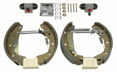Bremsbackensatz Hinterachse für OPEL DAEWOO ASTRA F Stufenheck CC Caravan