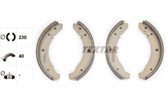 Bremsbackensatz Vorderachse Hinterachse für PORSCHE VW 924 181 K 70 KAEFER