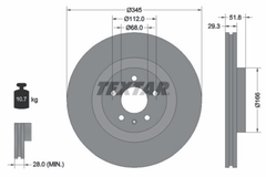 2x Bremsscheibe Vorderachse für AUDI A4 B8 Avant A5 Sportback Cabriolet Q5 Van