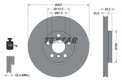 2x Bremsscheibe Vorderachse für BMW MINI 1 2 Active Tourer Gran Coupe X1 X2 Van