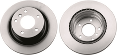 2x Bremsscheibe Hinterachse für BMW 1 Coupe Cabriolet