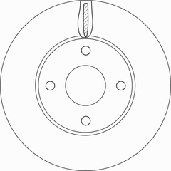 2x Bremsscheibe Vorderachse für FORD FIESTA VII Van