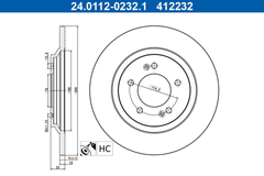 2x Bremsscheibe Hinterachse für HYUNDAI i30 FASTBACK