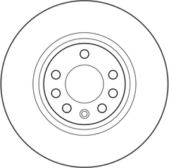 2x Bremsscheibe Vorderachse für FIAT CROMA