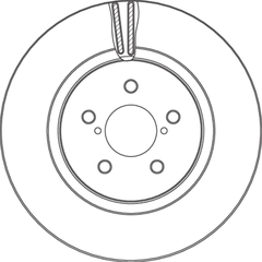 2x Bremsscheibe Vorderachse für SUBARU IMPREZA Schrägheck XV