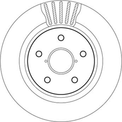 2x Bremsscheibe Hinterachse für CITROËN PEUGEOT DS C3 AIRCROSS II PICASSO /