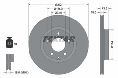 2x Bremsscheibe Hinterachse für MAZDA RX-8
