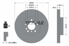 2x Bremsscheibe Vorderachse für BMW X3 X5